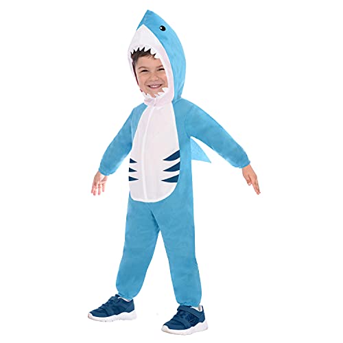 Costume da squalo per bambini, età 4-6 anni