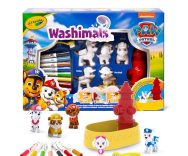 CRAYOLA Washimals Paw Patrol, 5 Cuccioli, 8 Pennarelli Lavabili – Gioco creativo da disegnare per Bambini da 3 Anni – 74-0291