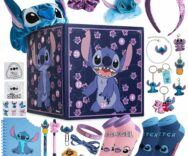 Disney Stitch Calendario dell’Avvento 2025 –   Ogni giorno una sorpresa, portachiavi, penna, collana, braccialetti di Stitch