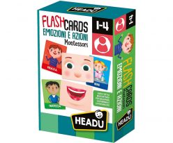 Flashcard gioco sulle emozioni Montessori - Headu