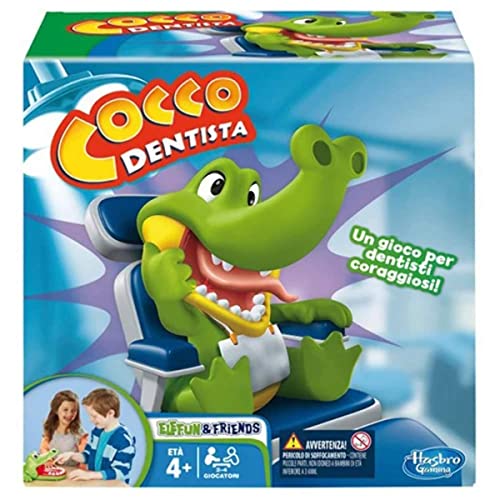 Gioco Coccodrillo Cocco Dentista, da 3+ anni – Hasbro Gaming