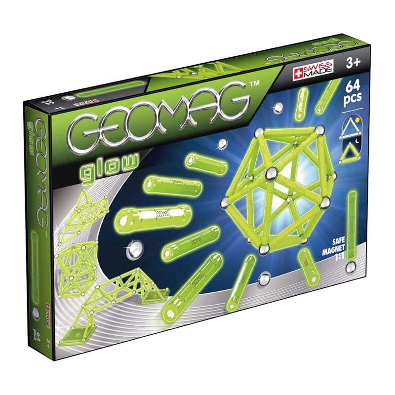 Gioco di costruzioni magnetiche – Geomag classic 64pz