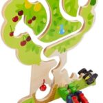 albero in legno, gioco di motricità fine per bambini, HABA