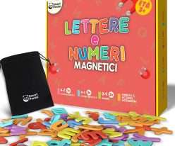Gioco lettere e numeri magnetici