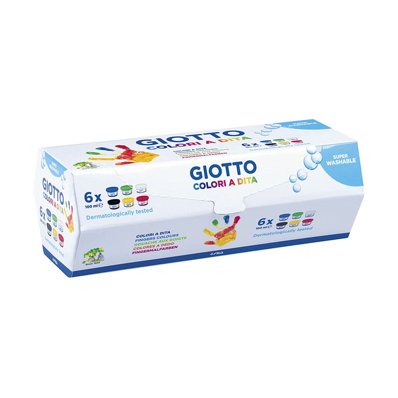 Giotto Colori a dita – Tempere per bambini