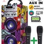 Karaoke: cassa con microfono per bambini e ragazzi