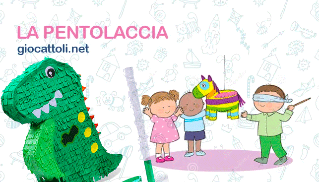 La pentolaccia fai da te – Gioco per le Feste di Compleanno