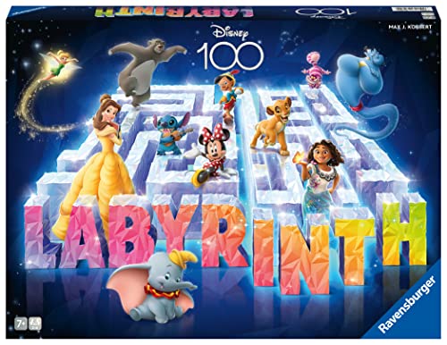Labirinto Magico Disney, edizione 100 anni  –  Gioco Da Tavolo Ravensburger
