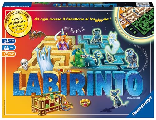 Labirinto Magico Glow In The Dark – Ravensburger, Gioco da tavolo