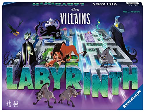 Labyrinth Disney Villains – Gioco in scatola Ravensburger Edizione Cattivi Disney