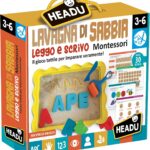 Lavagna di sabbia Montessori - Headu