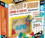 Lavagna di Sabbia Leggo e Scrivo Montessori – Headu