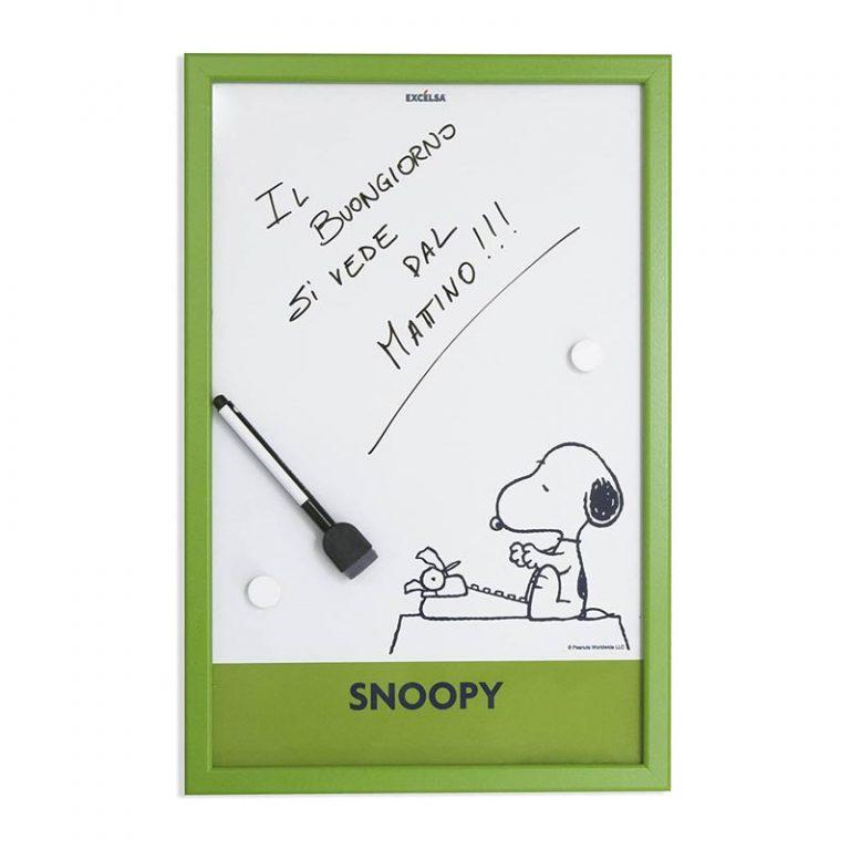 Lavagnetta Magnetica FRANKEN 40x60cm - Superficie Scrivibile, Cornice Legno, Per Ufficio E Casa