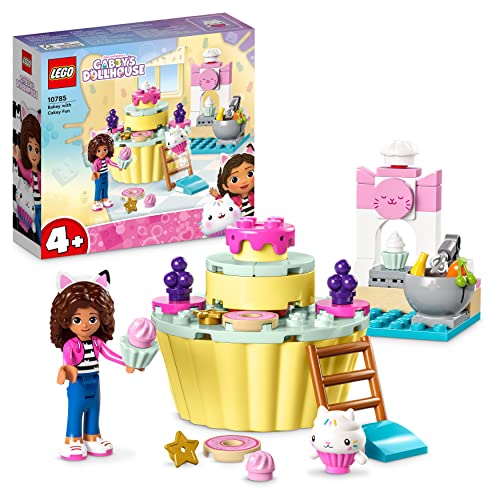 LEGO 10785 La Casa delle Bambole di Gabby Divertimento in Cucina con Dolcetto