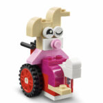 Mattoncini e ruote Lego 11014 - Coniglio su sedie a rotelle