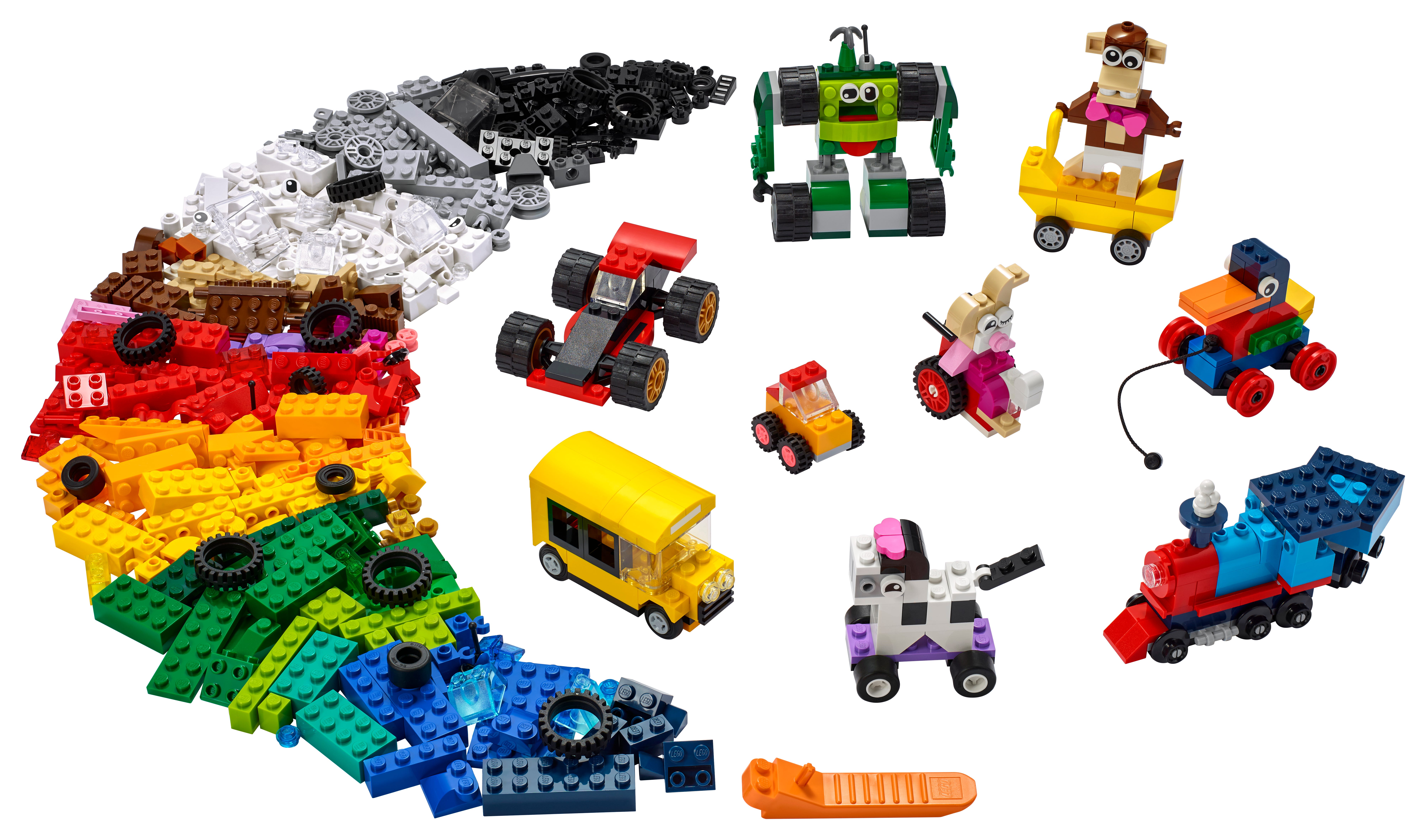 Mattoncini e ruote LEGO Classic 11014