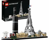 LEGO 21044 Architecture Parigi, con Torre Eiffel e Museo del Louvre