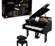 LEGO 21323 Ideas – Pianoforte a Coda, Funzionante con Motore