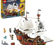 LEGO 31109 Creator Galeone dei Pirati, Set Costruzioni 3 in 1