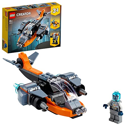 LEGO 31111 Creator Cyber-Drone, Set 3 in 1