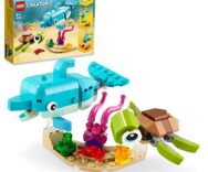 LEGO 31128 Creator Animali Marini, 3 in 1