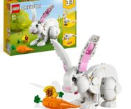 LEGO 31133 Coniglio Bianco, Creator 3in1