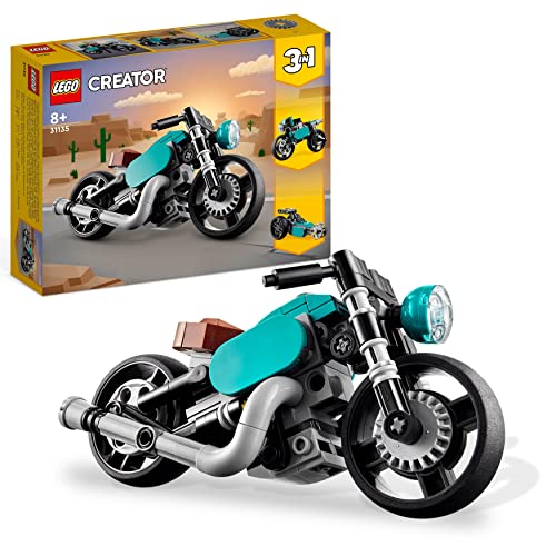 LEGO 31135 Creator Motocicletta Vintage, Set 3 in 1