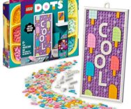 LEGO 41951 DOTS Bacheca Messaggi, Lavagnetta Personalizzabile per Bambini