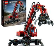LEGO 42144 Technic Movimentatore di Materiali con Gru Giocattolo