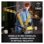 Lego Technic 42146 - Gru Cingolata Liebherr 13000 - Modello gigante