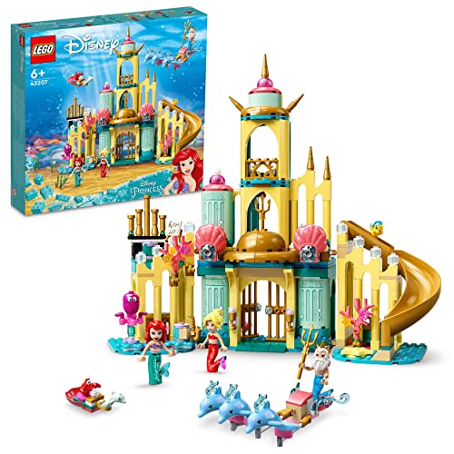 LEGO 43207 Disney Princess Il Palazzo Sottomarino di Ariel