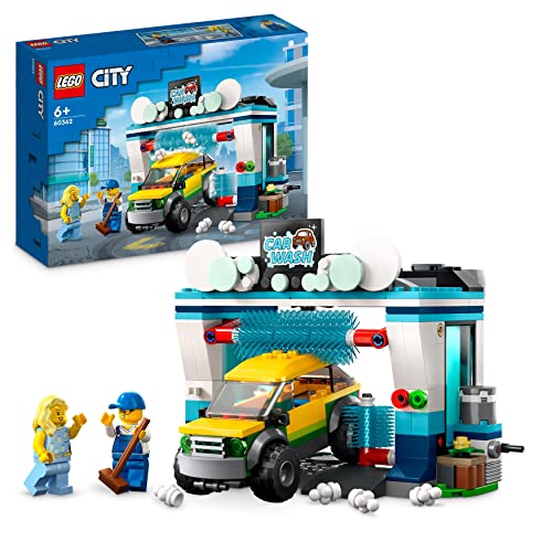 LEGO 60362 City Autolavaggio con Spazzole Rotanti