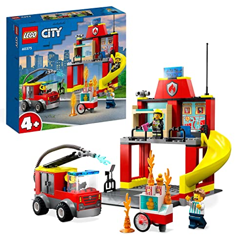 LEGO 60375 City Fire Caserma dei Pompieri