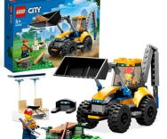 LEGO 60385 City Scavatrice, Escavatore Giocattolo
