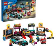 LEGO 60389 City, Garage Auto con 2 Macchine