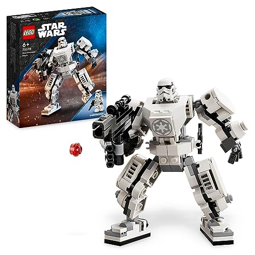 LEGO 75370 Star Wars Mech di Stormtrooper, Action Figure giocattolo