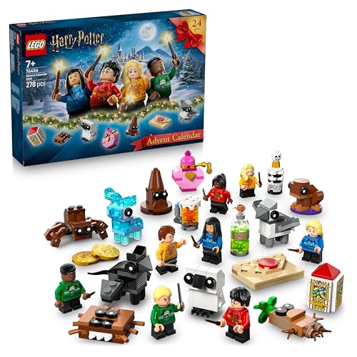 LEGO 76456 Harry Potter Calendario dell’Avvento 2025 – 24 soprese da costruire per Bambini e Bambine da 7 Anni