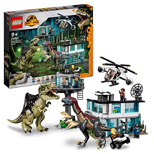 LEGO 76949 Jurassic World – l’Attacco del Giganotosauro e del Terizinosauro