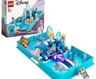 LEGO Disney 43189 Elsa e le Avventure Fiabesche del Nokk, Libro Apribile Gioco Tascabile