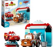 LEGO DUPLO 10996 – Disney Pixar Cars Divertimento all’Autolavaggio con Saetta McQueen e Cricchetto