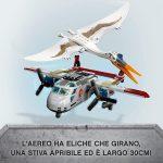 LEGO 76947 Jurassic World Quetzalcoatlus agguato aereo