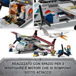 LEGO 76947 Jurassic World Quetzalcoatlus agguato aereo