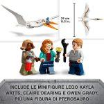 LEGO 76947 Jurassic World Quetzalcoatlus agguato aereo