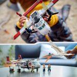 LEGO 76947 Jurassic World Quetzalcoatlus agguato aereo