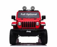 Macchina Elettrica per Bambini Jeep Wrangler Rubicon Rossa, Telecomandata, Motore Elettrico 12V – TOYSCAR