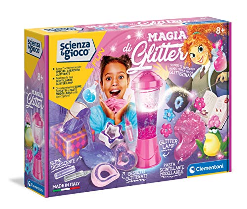 Laboratorio Magia di Glitter, Fabbrica di Slime – Gioco scientifico Clementoni