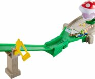 Mario Kart Pista Piranha con Macchinina Yoshi – Hot Wheels da 5 anni