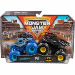 Monster Jam Truck - Batmobil vs Megalodon scala 1:64