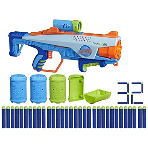 Nerf Elite Junior, blaster facile da usare, 32 dardi e 4 bersagli