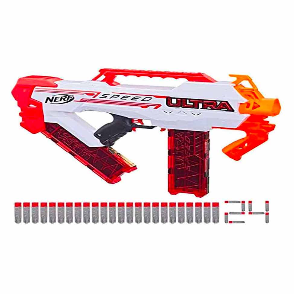 Hasbro Nerf Ultra Speed – Blaster Motorizzato con 24 Dardi